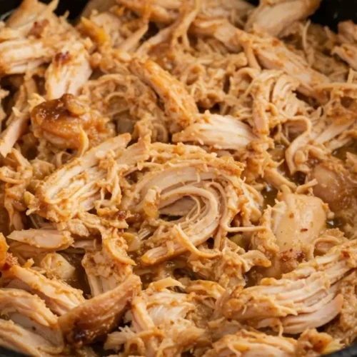 Dutch Oven Shredded Chicken