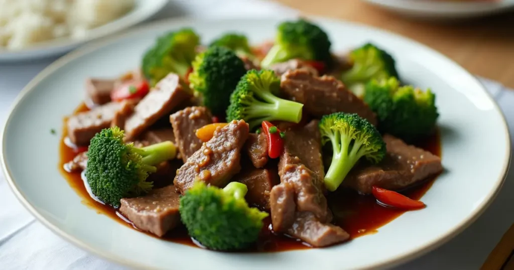 beef and broccoli