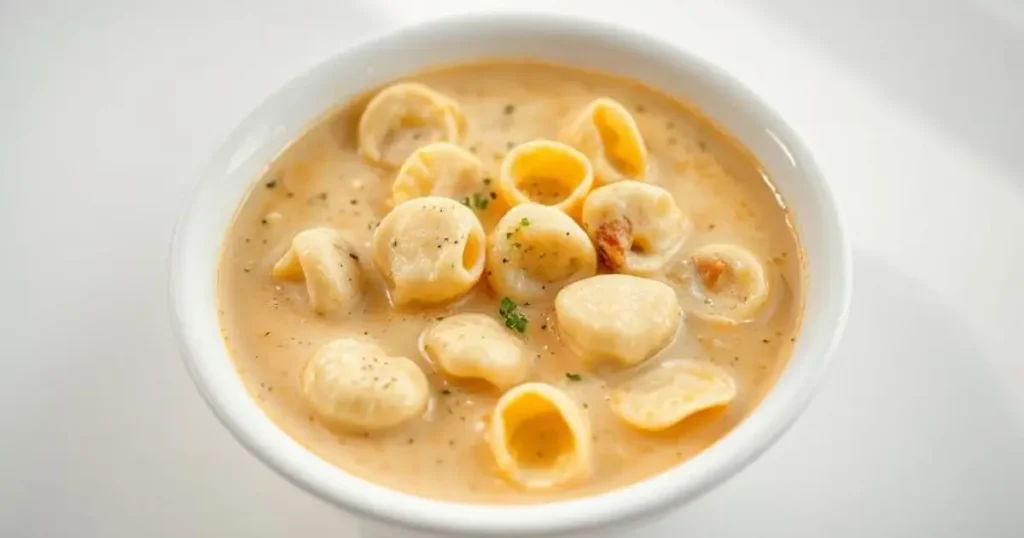 creamy tortellini soup