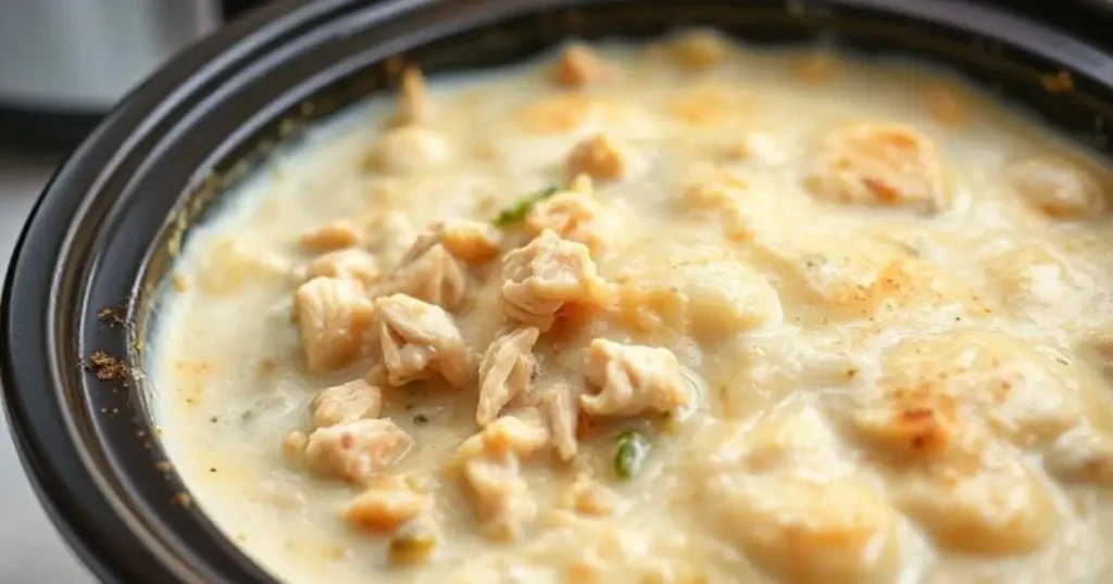 crockpot chicken pot pie