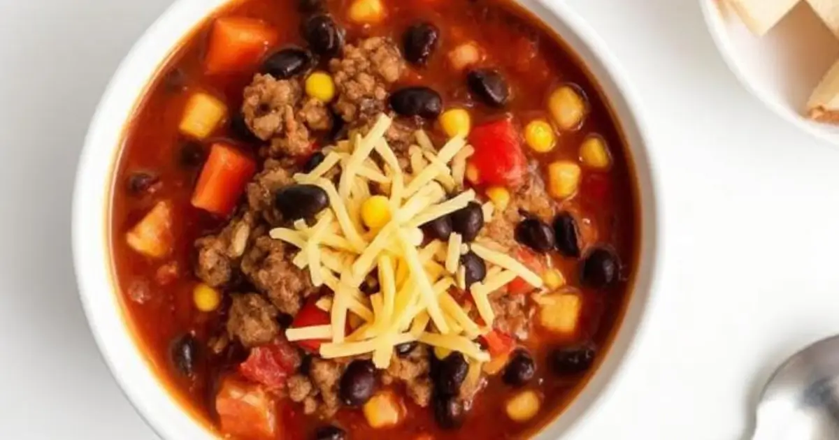 crockpot taco soup