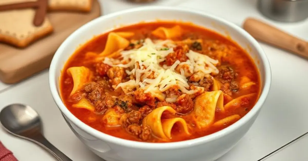 lasagna soup