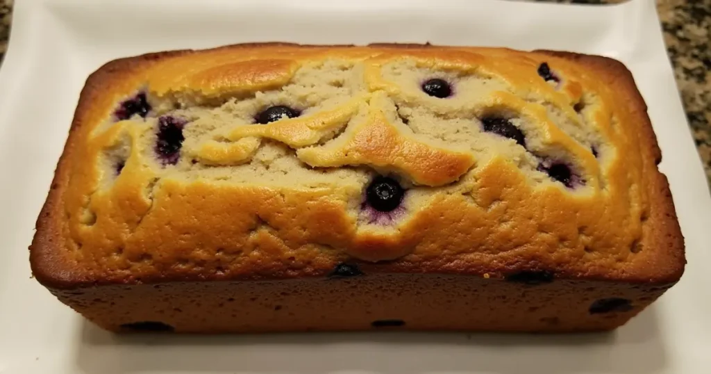 banana blueberry bread