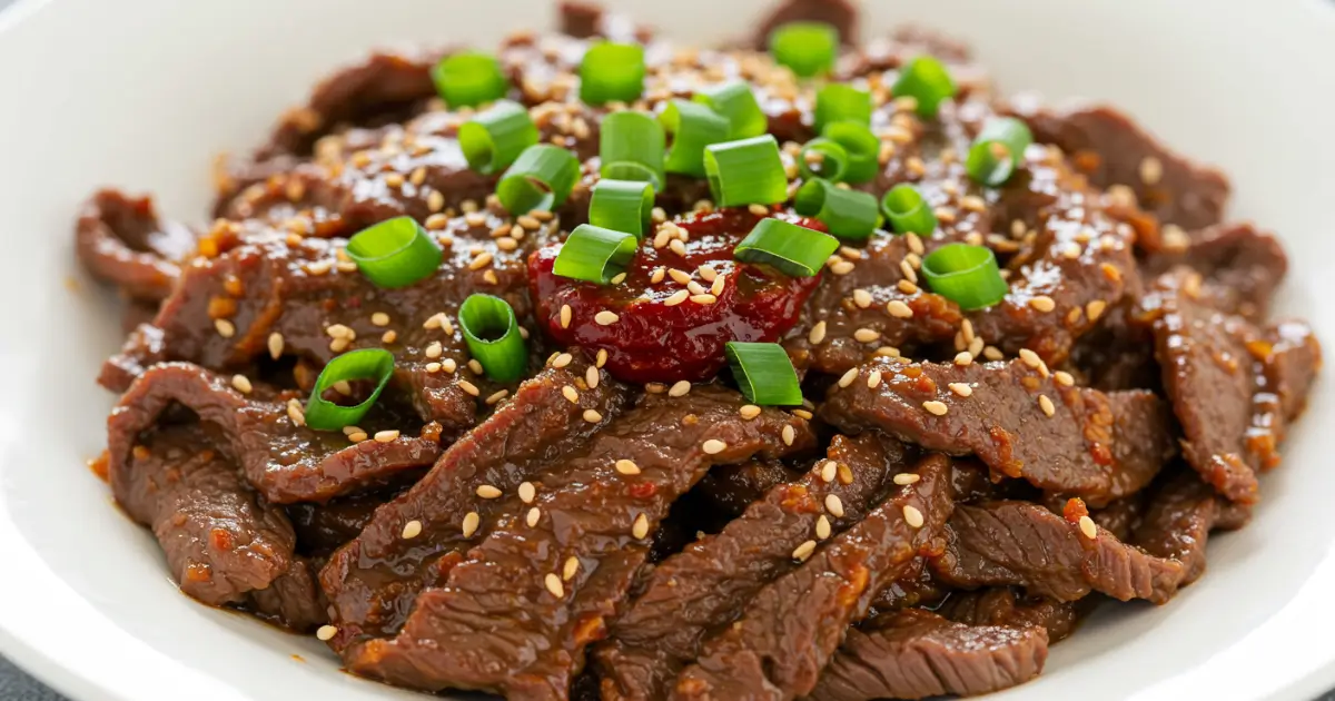 beef bulgogi recipe