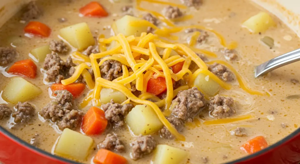 cheeseburger soup