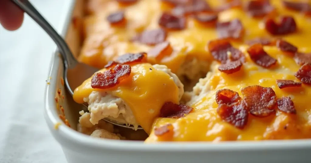 chicken bacon ranch casserole