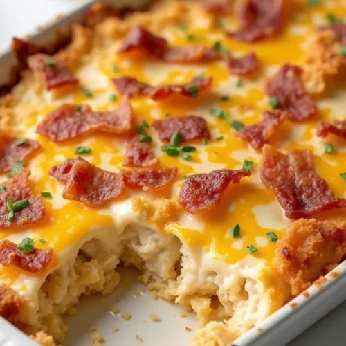 chicken bacon ranch casserole recipe