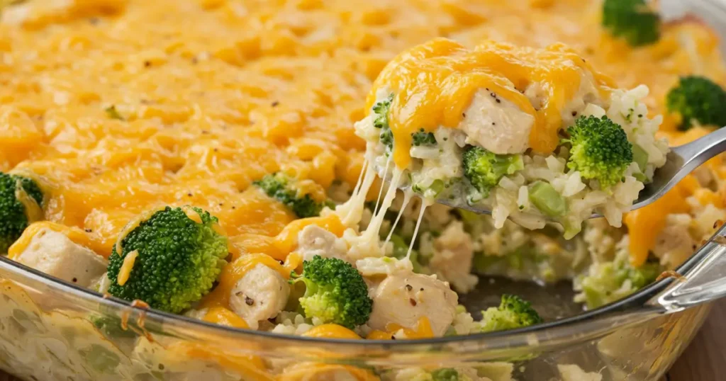 chicken broccoli rice casserole