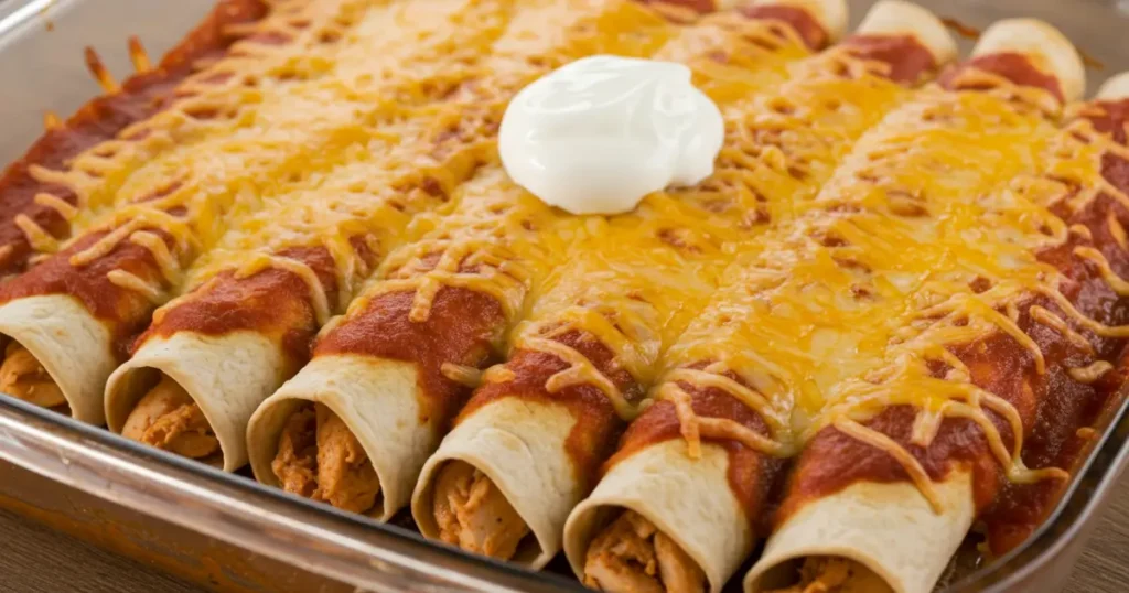 chicken enchiladas easy