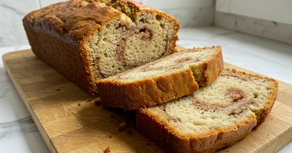 cinnamon banana bread