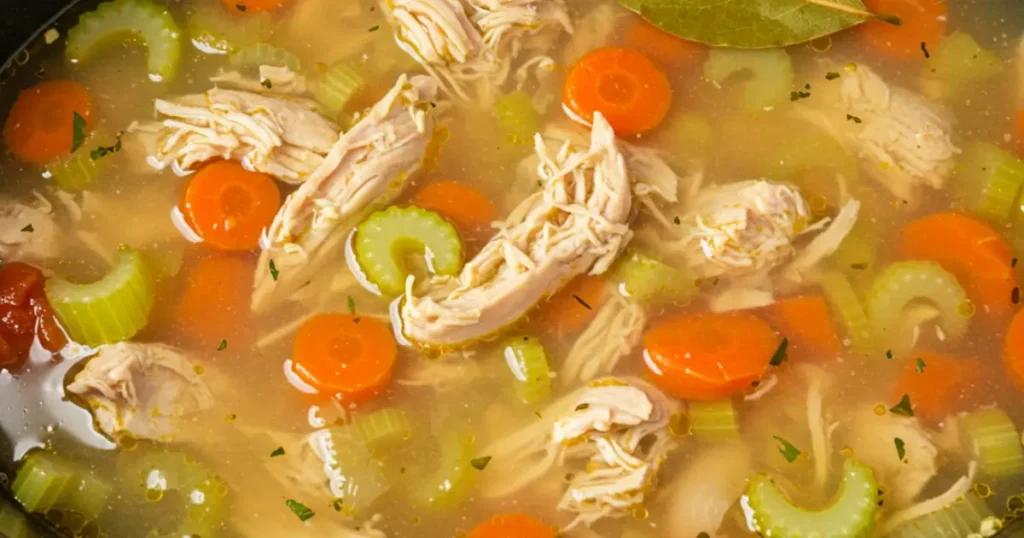 crockpot chicken soup