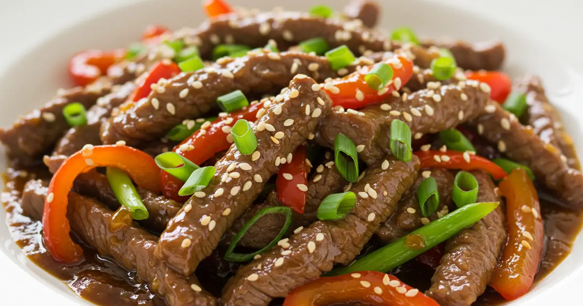 ginger beef recipe