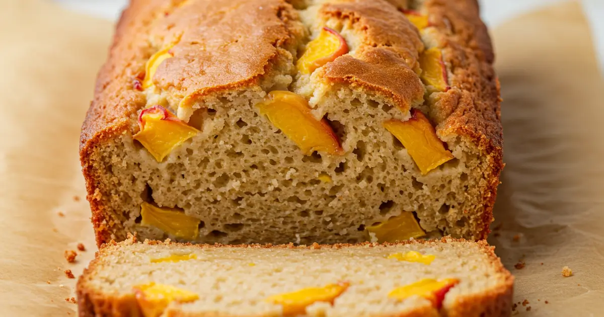 peach bread