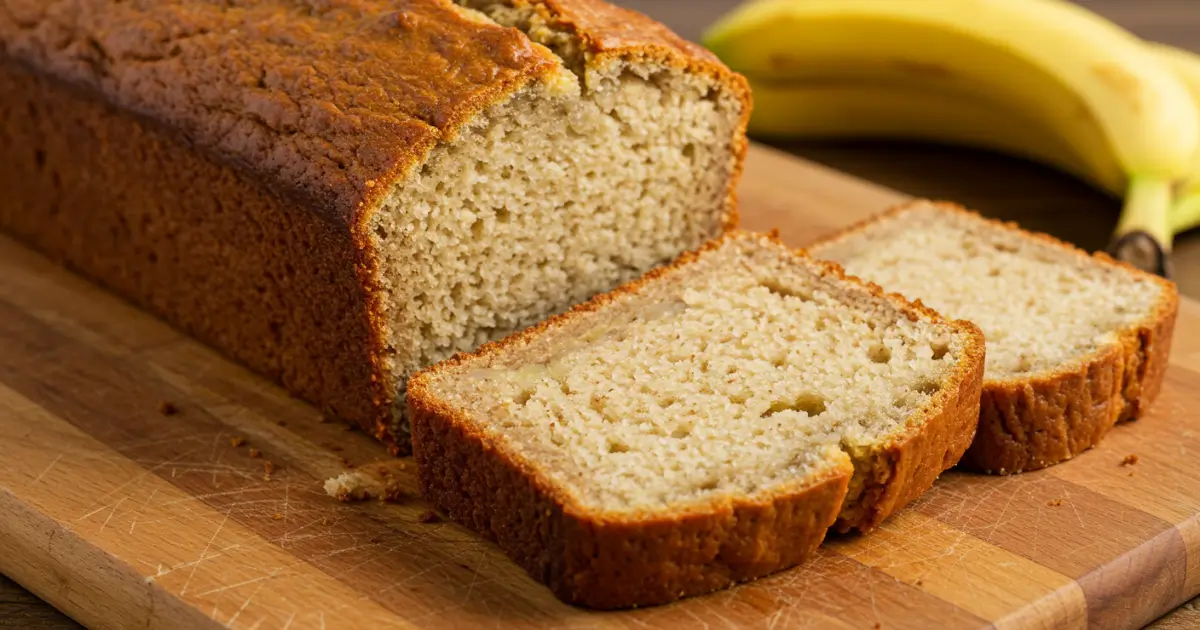 sugar free banana bread