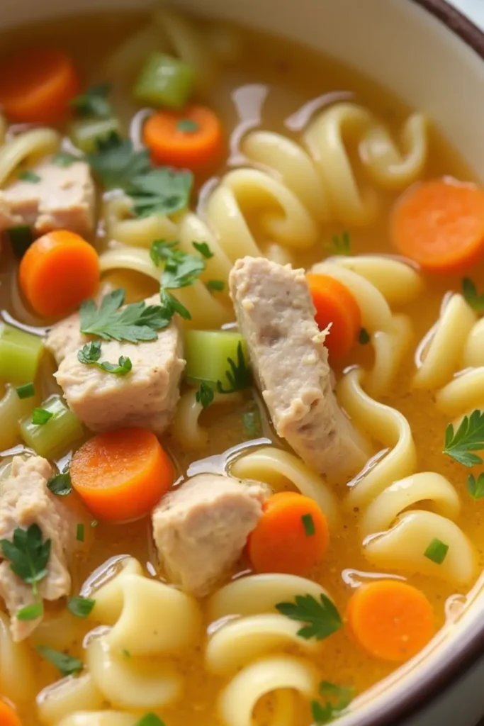 turkey noodle soup recipe
