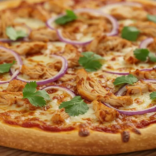 bbq chicken pizza
