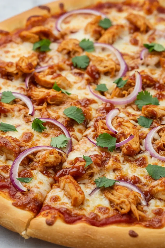 bbq chicken pizza recipe