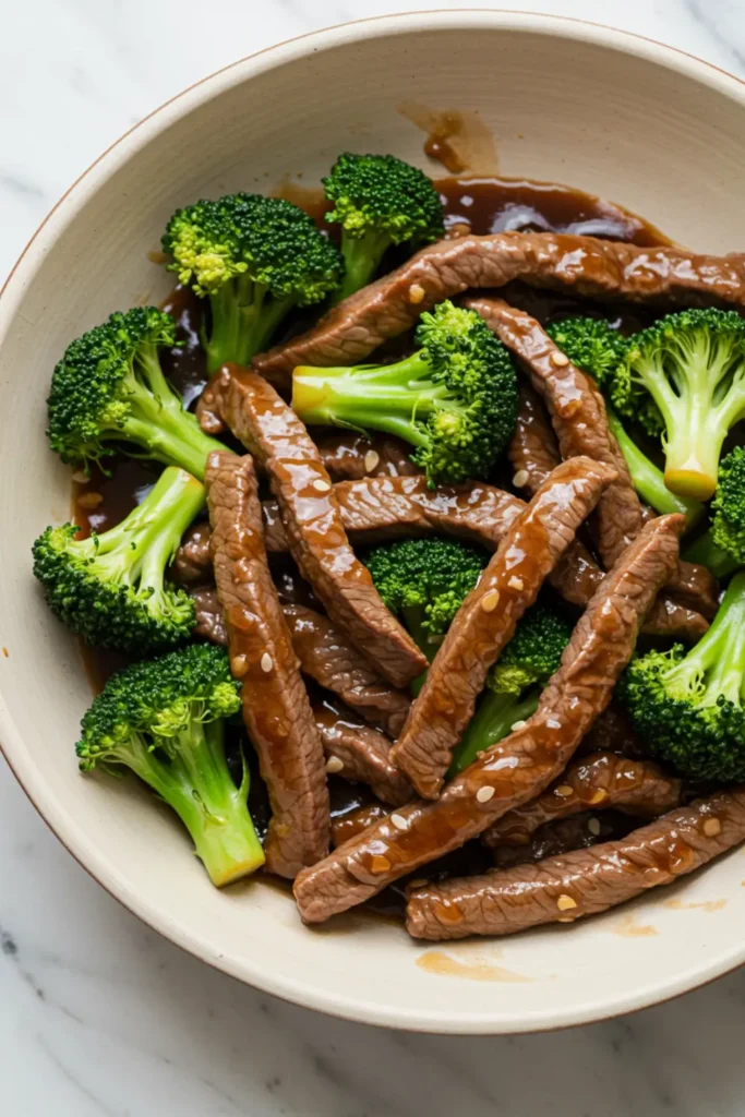 beef and broccoli sauce recipe