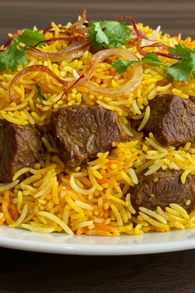 beef biryani recipe