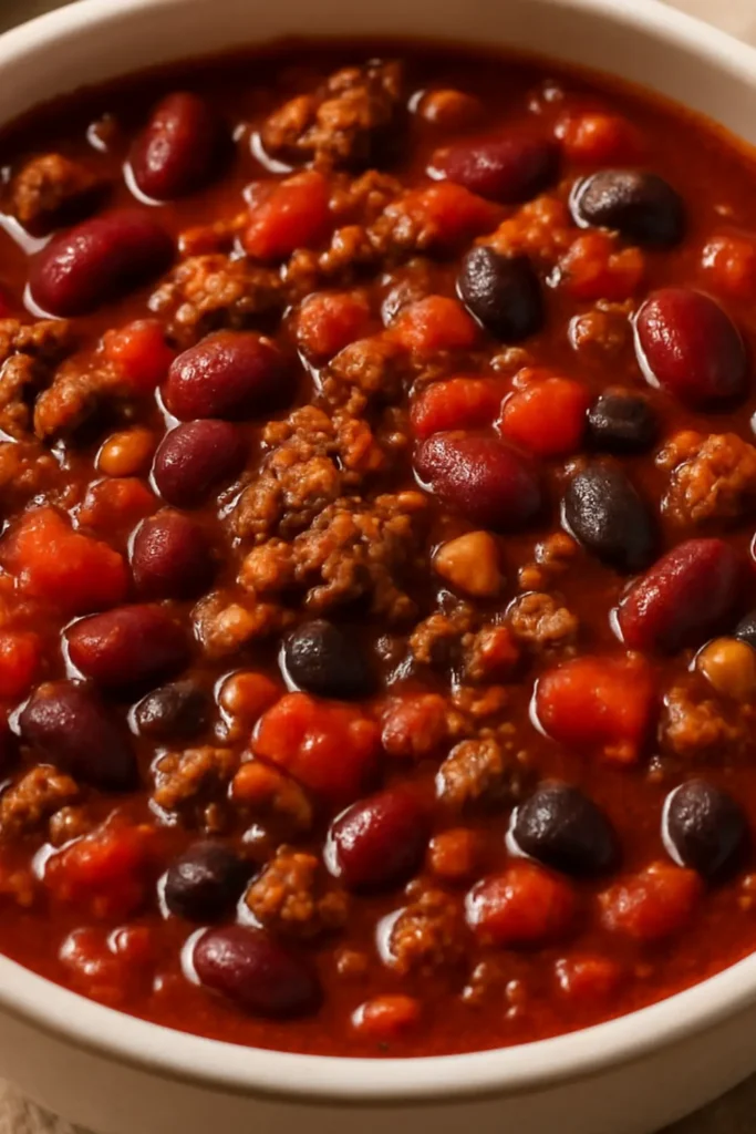 beef chili recipe