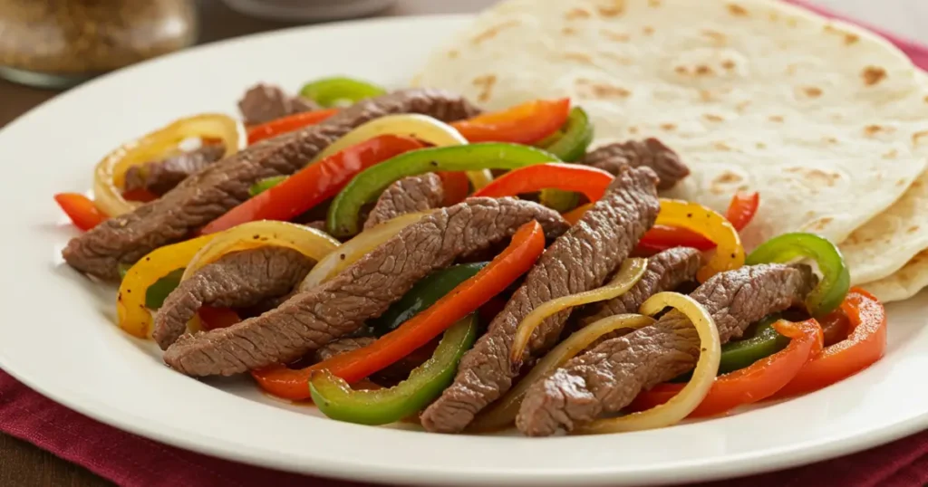 beef fajitas