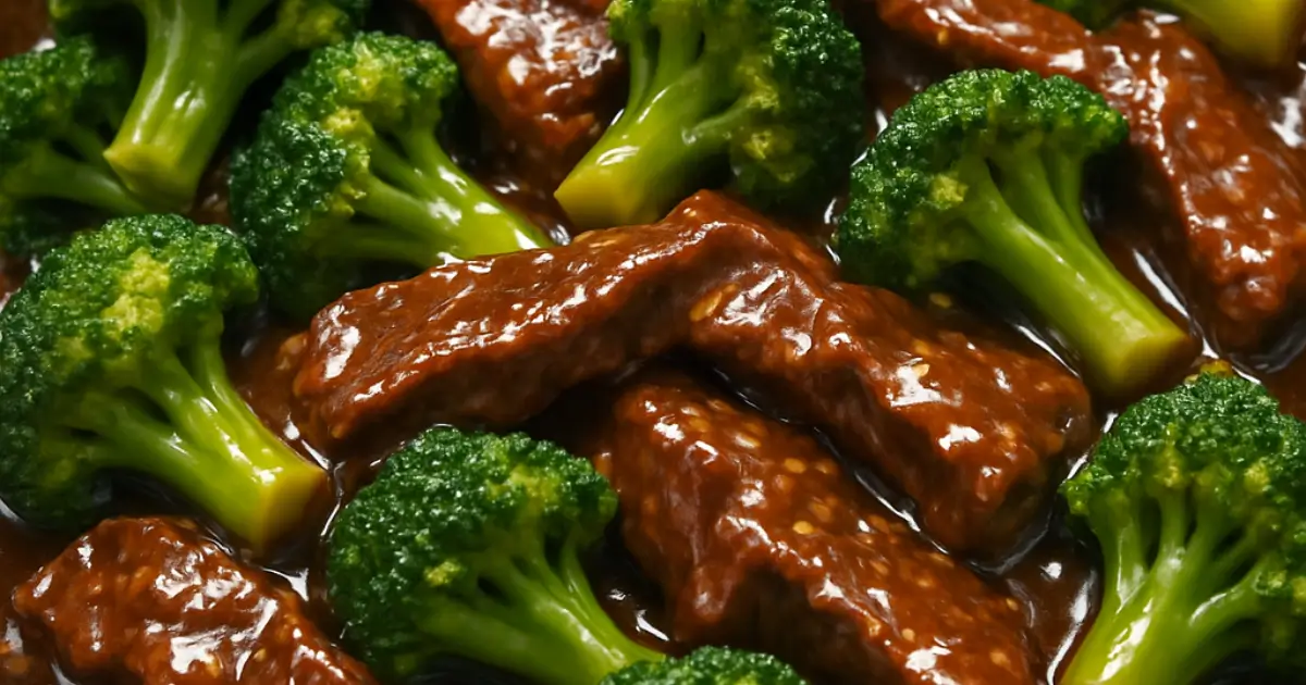 broccoli beef recipe