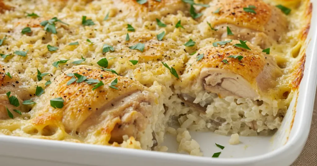 chicken and rice casserole