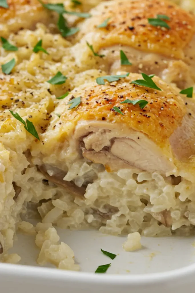 chicken and rice casserole recipe