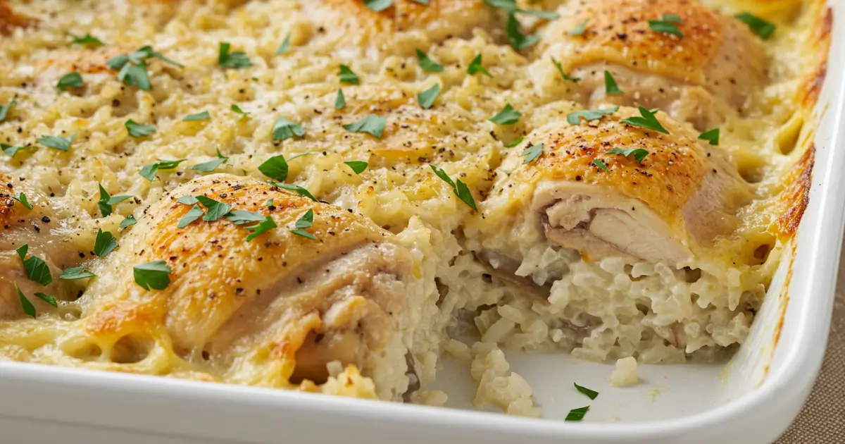 chicken and rice casserole