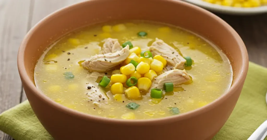 chicken corn soup