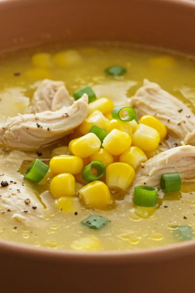 chicken corn soup recipe