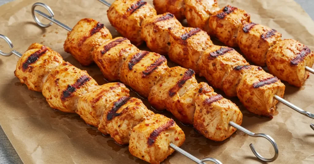 chicken skewers