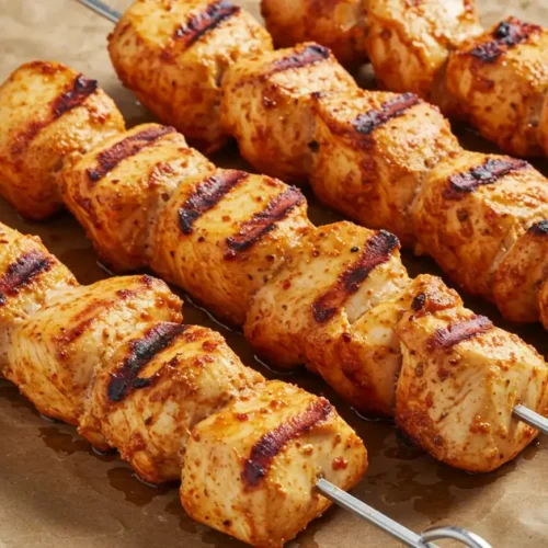 chicken skewers