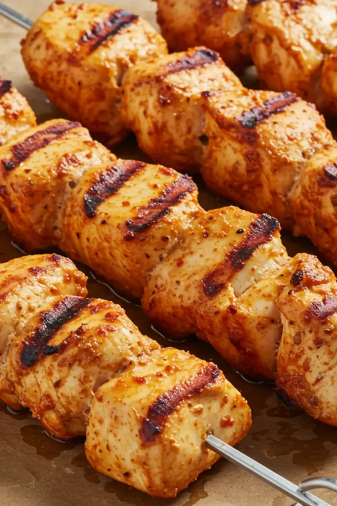 chicken skewers recipe