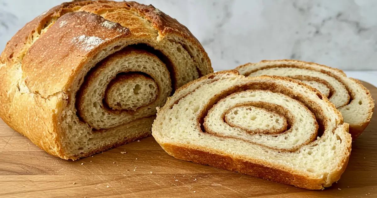 cinnamon sourdough bread
