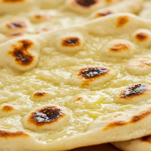 homemade naan bread