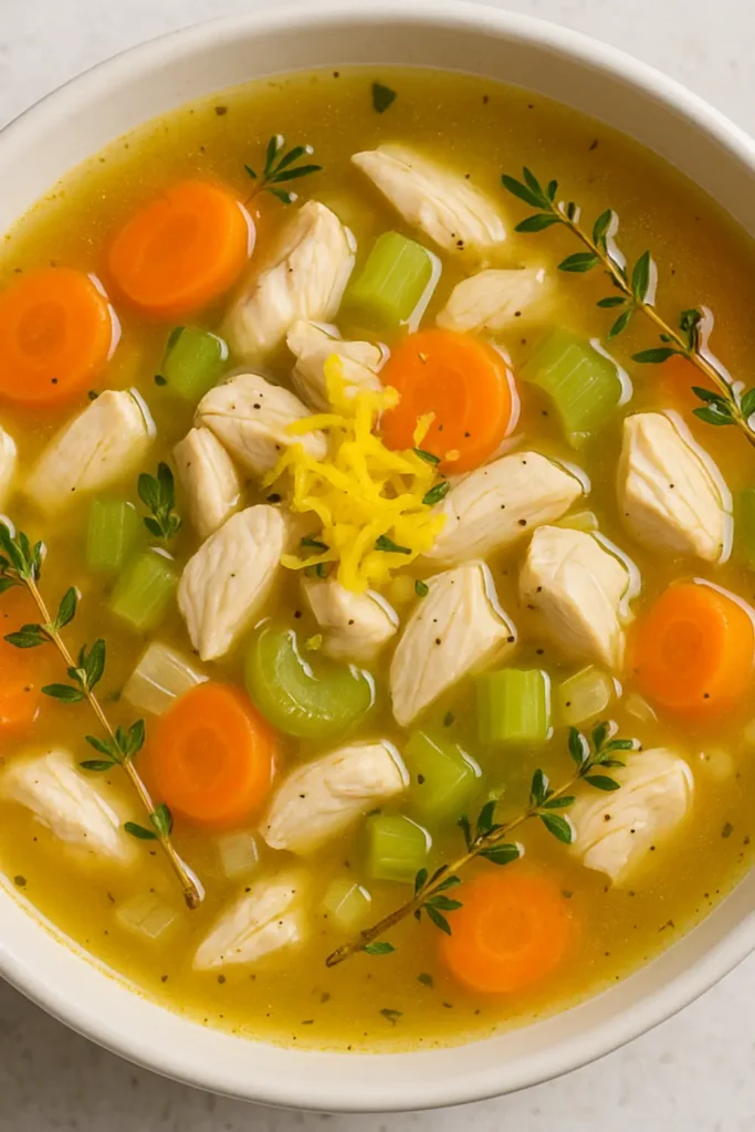 lemon chicken soup recipe