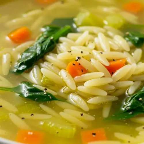 lemon orzo soup