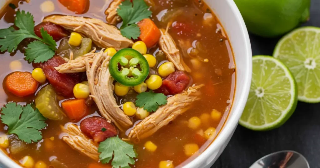 mexican chicken soup