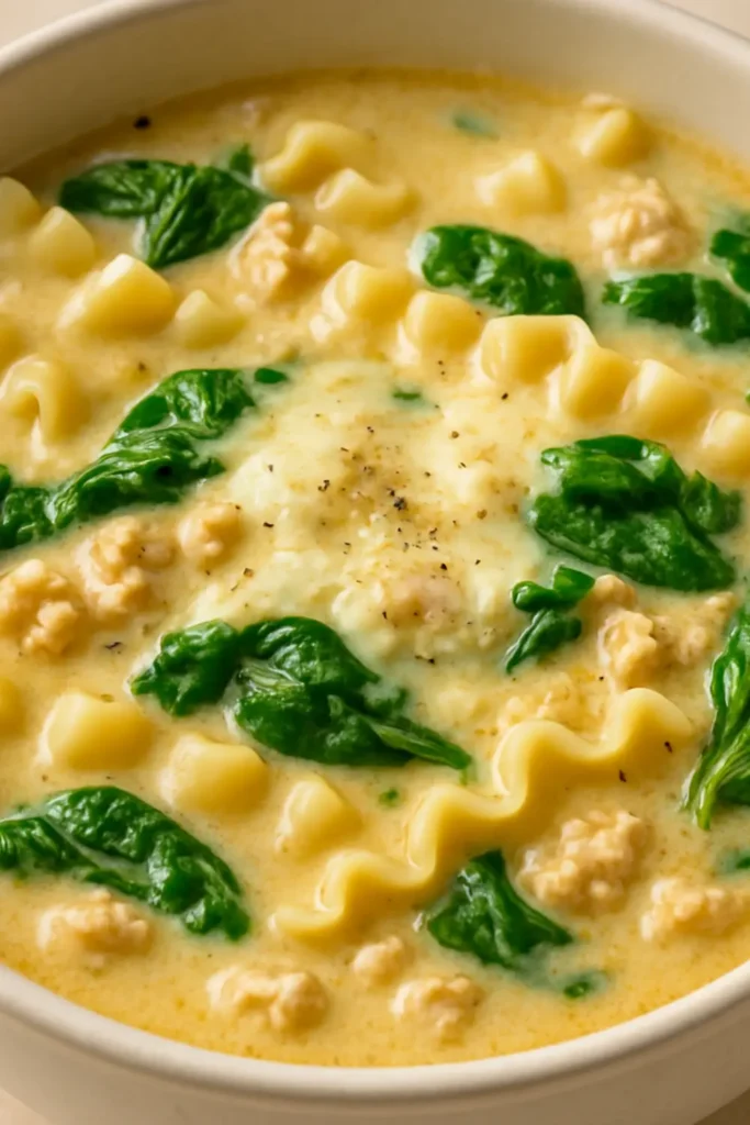 white lasagna soup recipe