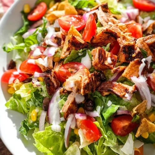 BBQ Chicken Salad