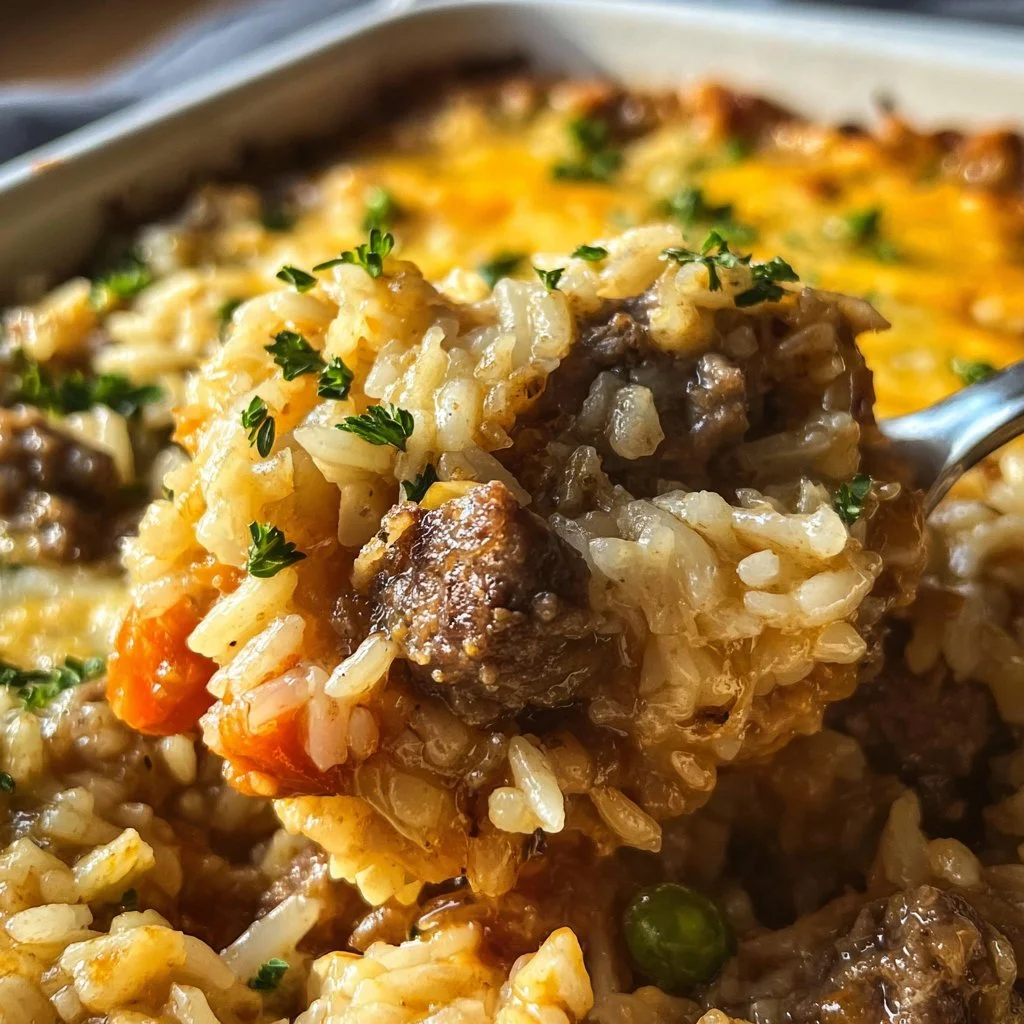 Beef and Rice Casserole