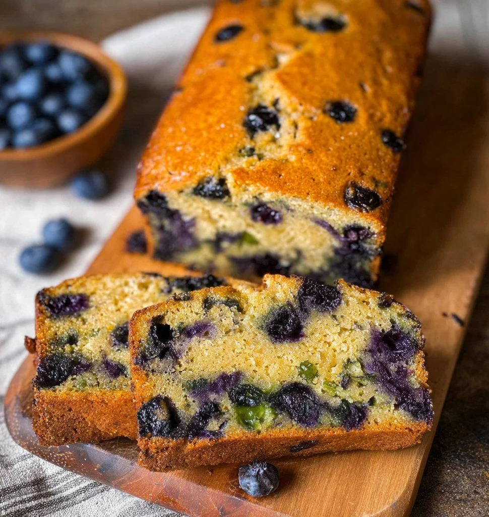 Blueberry Zucchini Bread