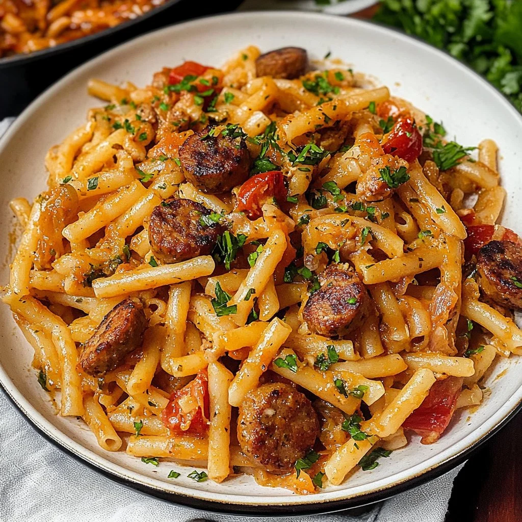 Cajun Sausage Pasta