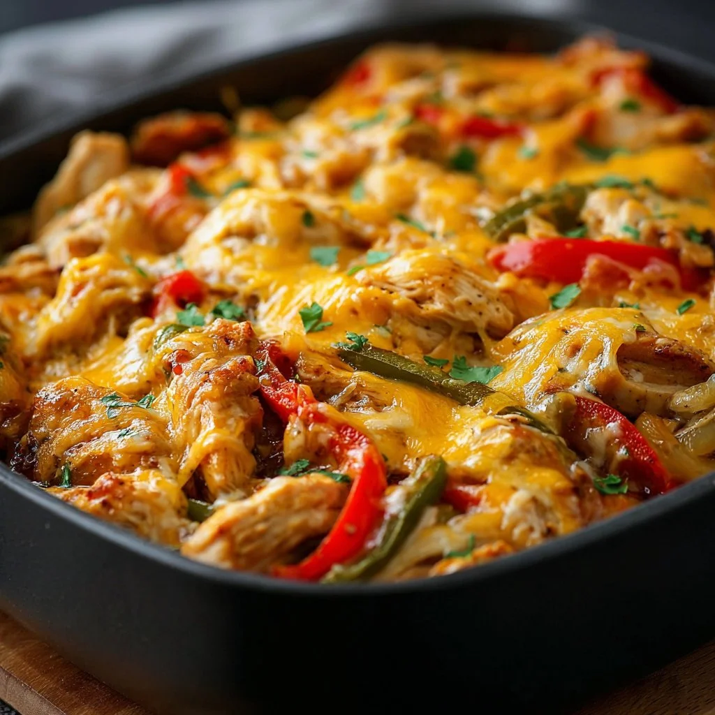 Chicken Fajita Casserole