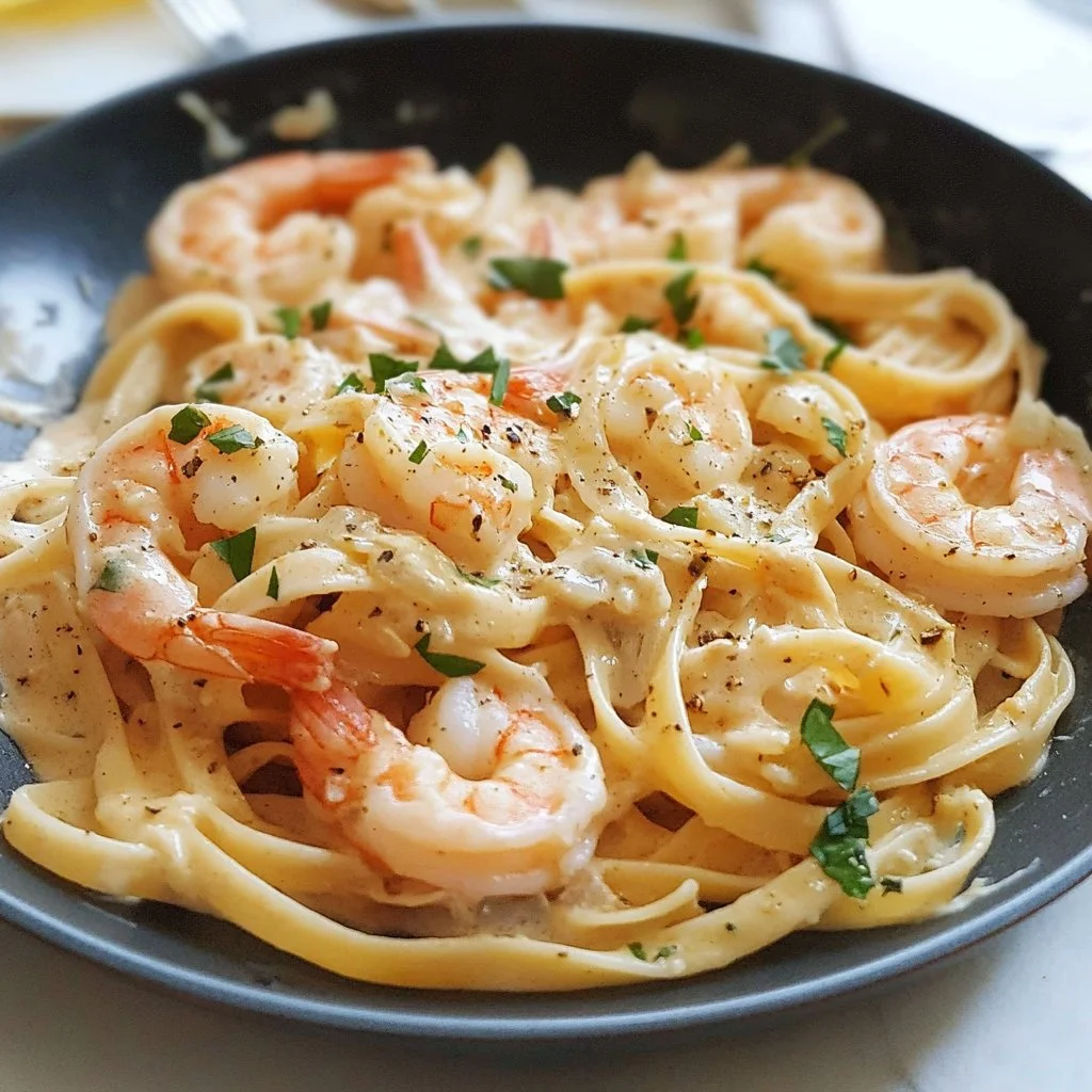 Creamy Shrimp Pasta