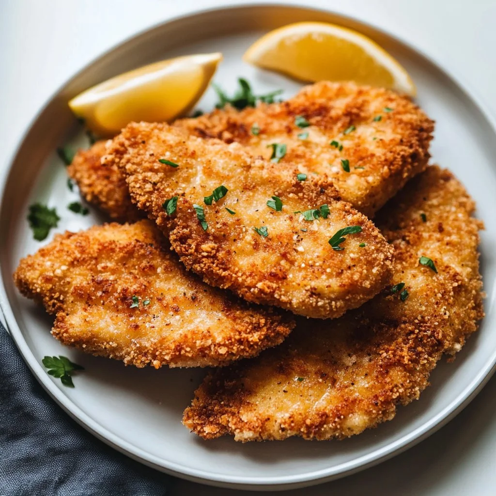 Crispy Chicken Cutlets