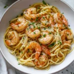Garlic Shrimp Spaghetti