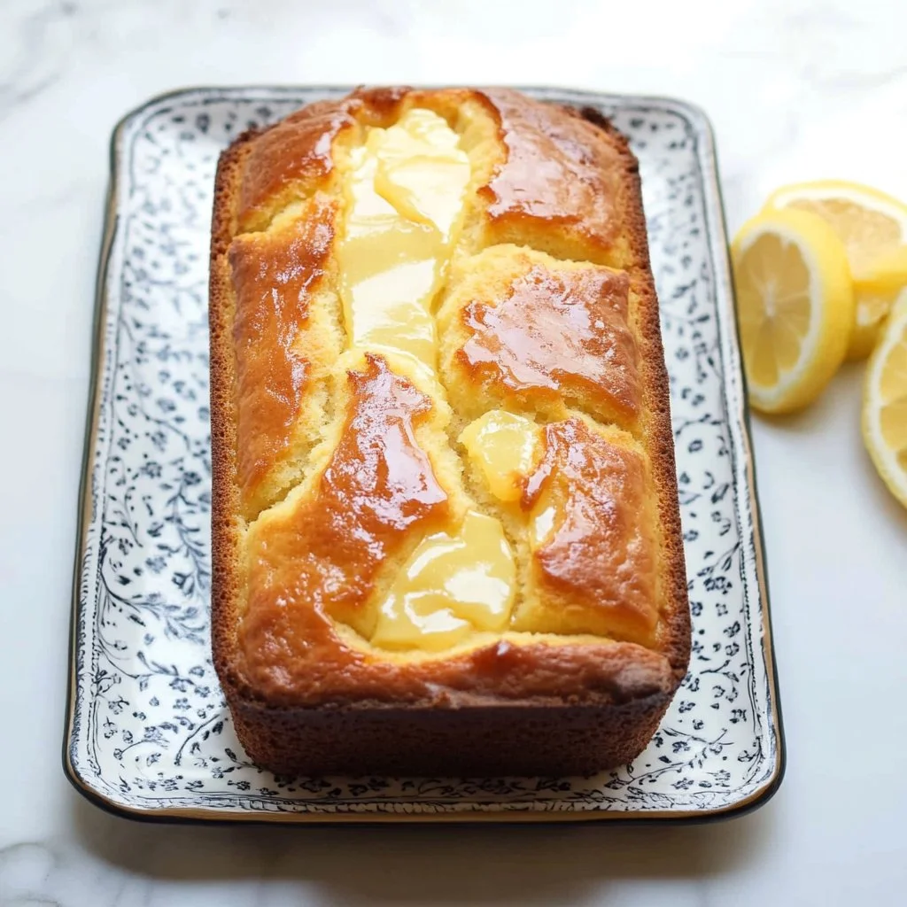 Lemon Cream Cheese Loaf