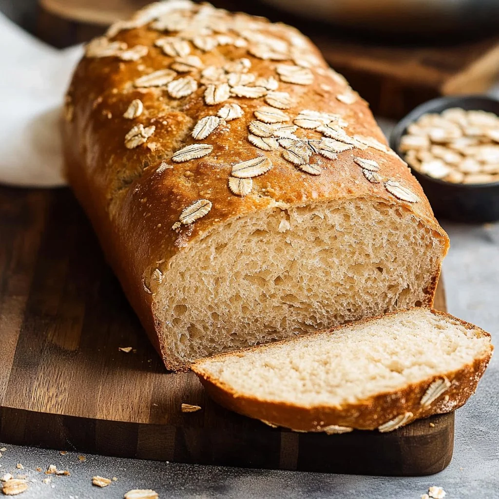 Light and Fluffy Oatmeal Bread